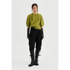 [최초가 368,000원] Out Pocket Back Banding Belt Pants (black)_LFPNW24410BKX