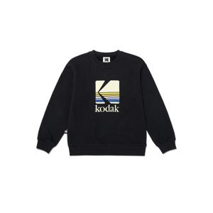 레인보우 맨투맨 키즈 BLACK