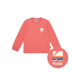 빅로고 긴팔티셔츠 키즈 PINK
