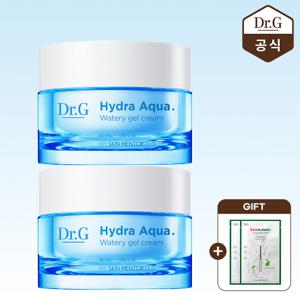 [진정팩2매]하이드라 아쿠아 워터리 젤 크림 50ml X 2개