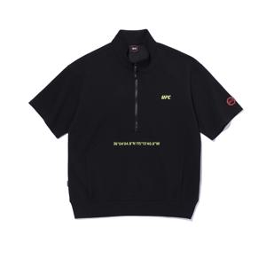 UFC 라스베가스 하프집 반팔 맨투맨 U2SWT1317BK