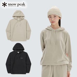 플리스 여성 후드 티셔츠 S24WWFHD79 캠핑철