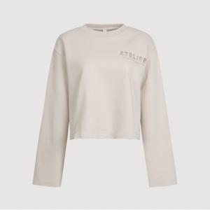 [최초가 238,000원] [Atelier] Leather Point Long Sleeve T-Shirt_LFTAW24820BEL