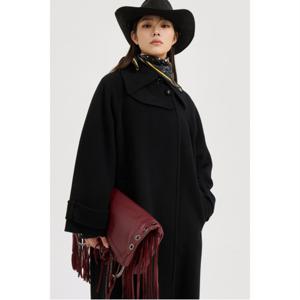 [최초가 998,000원] [Atelier] Mac Coat-type Belt Long Coat (black)_LFCAW24870BKX