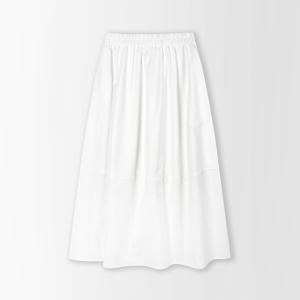 플레어 밴딩 롱 스커트_CD5AS900