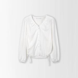 V넥 셔링 블라우스_CD5AB710