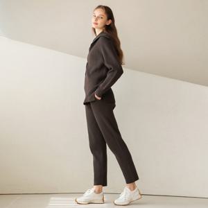 [최초가 75000원] [55~88] 리브드 세미 루즈핏 니트 팬츠