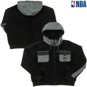 뉴욕닉스[NYK] 우븐 배색 플리스 집업 점퍼 N224JP020Z