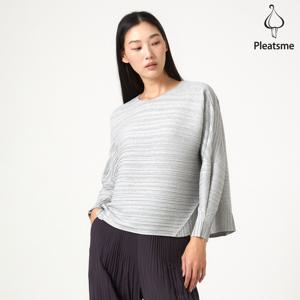 [최초가 169000원] 쿼터 폴딩 니트 티셔츠_PPTSW124009