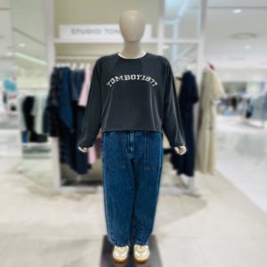 [톰보이] 백밴딩 스트링 데님팬츠 9175362975