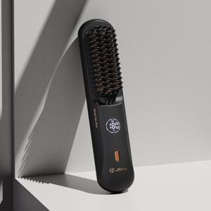 [25년출시/쿠폰가47,000원] 볼륨온 무선 브러쉬 빗 고데기 매직기 음이온 정전기방지 어댑터 세트