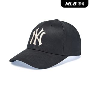 [공식] 스웨이드 터치 스트럭쳐 볼캡 NY (Black)