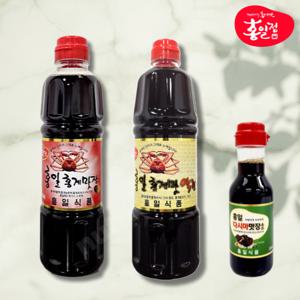 [홍일식품] 홍게 맛간장 레드 900ml+ 홍게 액젓 소스 900ml 세트
