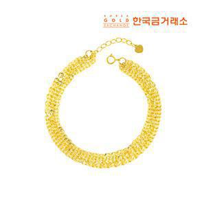 24K 트리플 체인 팔찌+골드바1종