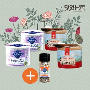 프랑스 프리미엄 게랑드소금 토판천일염 플뢰르드셀2종+추가구성