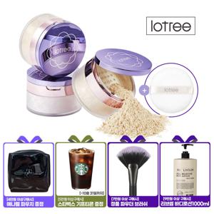 로트리 루스 파우더 23호 베이지 (GIFT 스페셜벨벳퍼프)