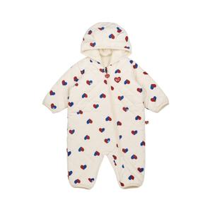 [정가 119,000원] 베이비레드블루하트퀼티드 후드푸퍼점프수트 BB5WBS27CM