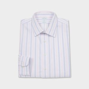 [정상가 169000원] 논아이론 에인즐리 헤링본 스트라이프 드레스셔츠 (핑크) (BBTSMF1006CFA)