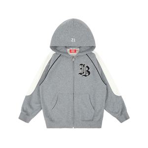 [주니어]IB 컬러 블록 파이핑 후드 집업_IB53JD508