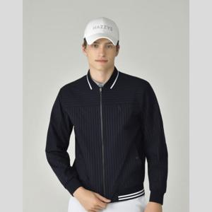 헤지스골프[BEST]남성 핀스트라이프 스태디움 점퍼HUJU5C614N3