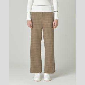헤지스골프 여성 와이드 체크 팬츠HWPA5C614CM