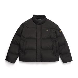N244UDW050 하이넥 다운 점퍼 CARBON BLACK