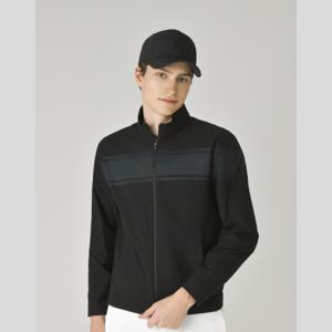 헤지스골프 [ESSENTIAL]남성 컬러 블록 홑겹 바람막이HUJU5C901BK