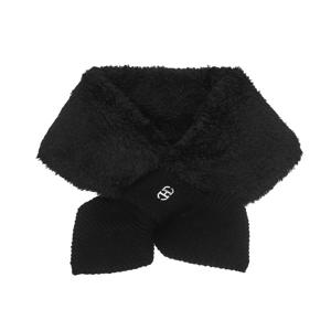 헤지스 골프 여성 HWMU4F902BK [ONLINE EXCLUSIVE] 블랙 여성 니트 쁘띠 머플러