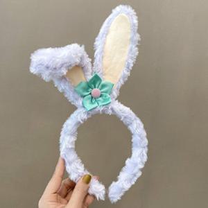 알티피아 부드러운 털토끼 머리띠 래빗 바니걸 할로윈 코스튬 바니걸 파티 체육대회 생일