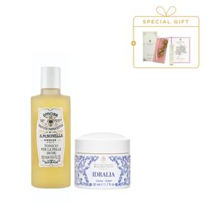 [홀리데이]토니코 페르 라 펠레+ 이드랄리아 크림[+로.가 왁스타블렛+EDP 2ml]