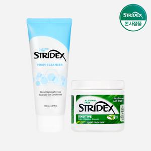 센시티브 패드 55매 + 폼 클렌저 150ml