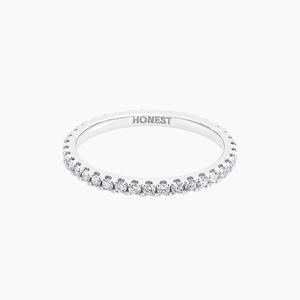 14K 랩다이아1.5mm 풀이터니티반지