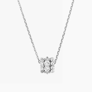 14번)14K 랩다이아 미니 클라우드 레이어 목걸이