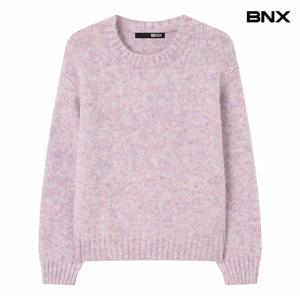 정상가:79,000원 ㅣ 데일리 무지 라운드넥 긴팔 니트 (BX4KP004L0)