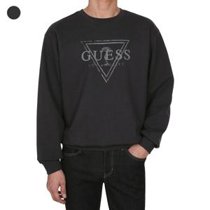 남성 세미오버핏 빈티지 로고 맨투맨