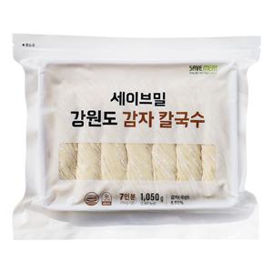 [강원도미식] 감자칼국수 생면사리 1.05kg (지퍼백위생포장)
