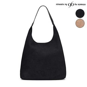 정상가:79,000원｜데일리 스웨이드 레더 끈 호보 백 (NO3BG004L0)