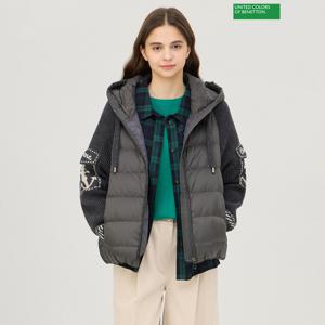 배키 후드 집업 구스 패딩 BAPDA1561
