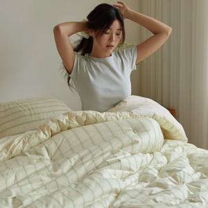 빈티지맨션 60수 고밀도순면 사계절/극세사 차렵이불(SS/Q/K) 10종