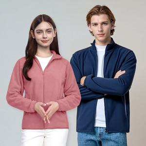 핫유닛 남여공용 겨울 데일리 기모 플리스 집업 방풍 폴라텍 자켓(M5WJ12)