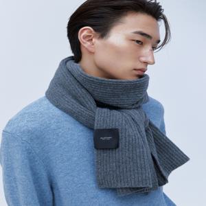 액세서리 남성 [[25FW]] JUMU5F142G2 [남녀공용] 캐시미어혼방 그레이 니트 머플러