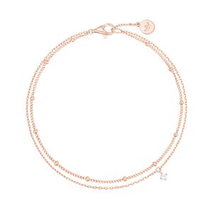 [제이에스티나][롯백정품] LALA J 2줄 팔찌 JJLJBQ1BF327SR7S0