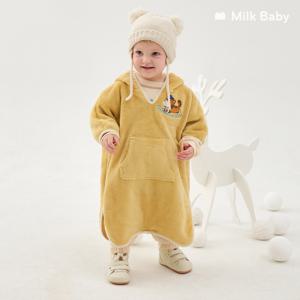 [정상가72,900원]아기어흥 포근보아플란넬 유아후드판초