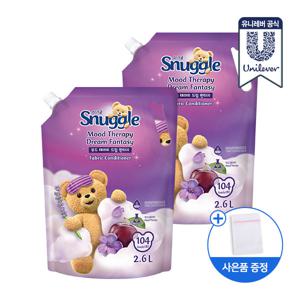 무드테라피 섬유유연제 드림판타지 2.6L 2개