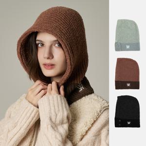 투톤 울 부클 바라클라바 페르나 (3 colors)