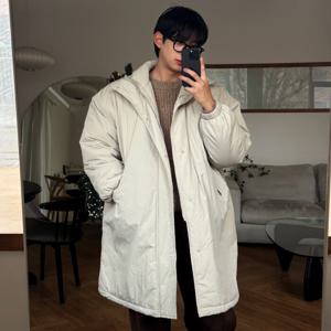 [브리치] 클라쓰업 / 크롱 남자 웰론 모브딕 오버 루즈핏 롱야상 자켓 패딩