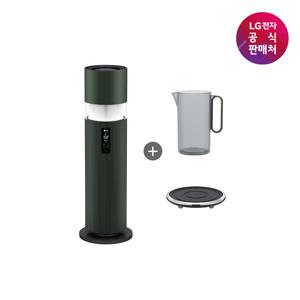 [LG 전자공식판매처]LG 퓨리케어 오브제컬렉션 하이드로타워 + 무빙휠세트 HY704RGUAMB