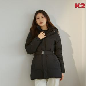 [롯데백화점][케이투 (행사)]여성 겨울 데일리 아우터 방풍 구스다운 수지패딩 씬에어 블랑 KWW24564