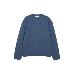 남여공용 폭스 헤드 램스울 컴포트 점퍼 니트 파우더 블루 PM00803KT1006-0331