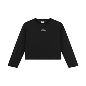 여성 그래픽 크롭 긴팔티셔츠 PHE3TR2110